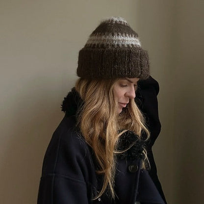 Norma Beanie, copyright My Favorite Things Knitwear