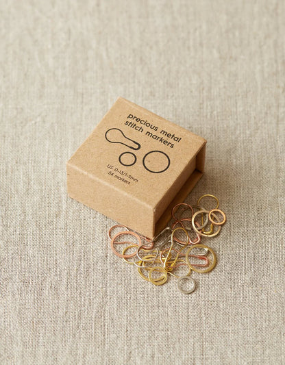 Precious Metal Stitch Markers - Hillsborough Yarn Shop