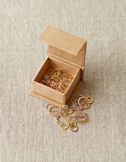 Precious Metal Stitch Markers - Hillsborough Yarn Shop
