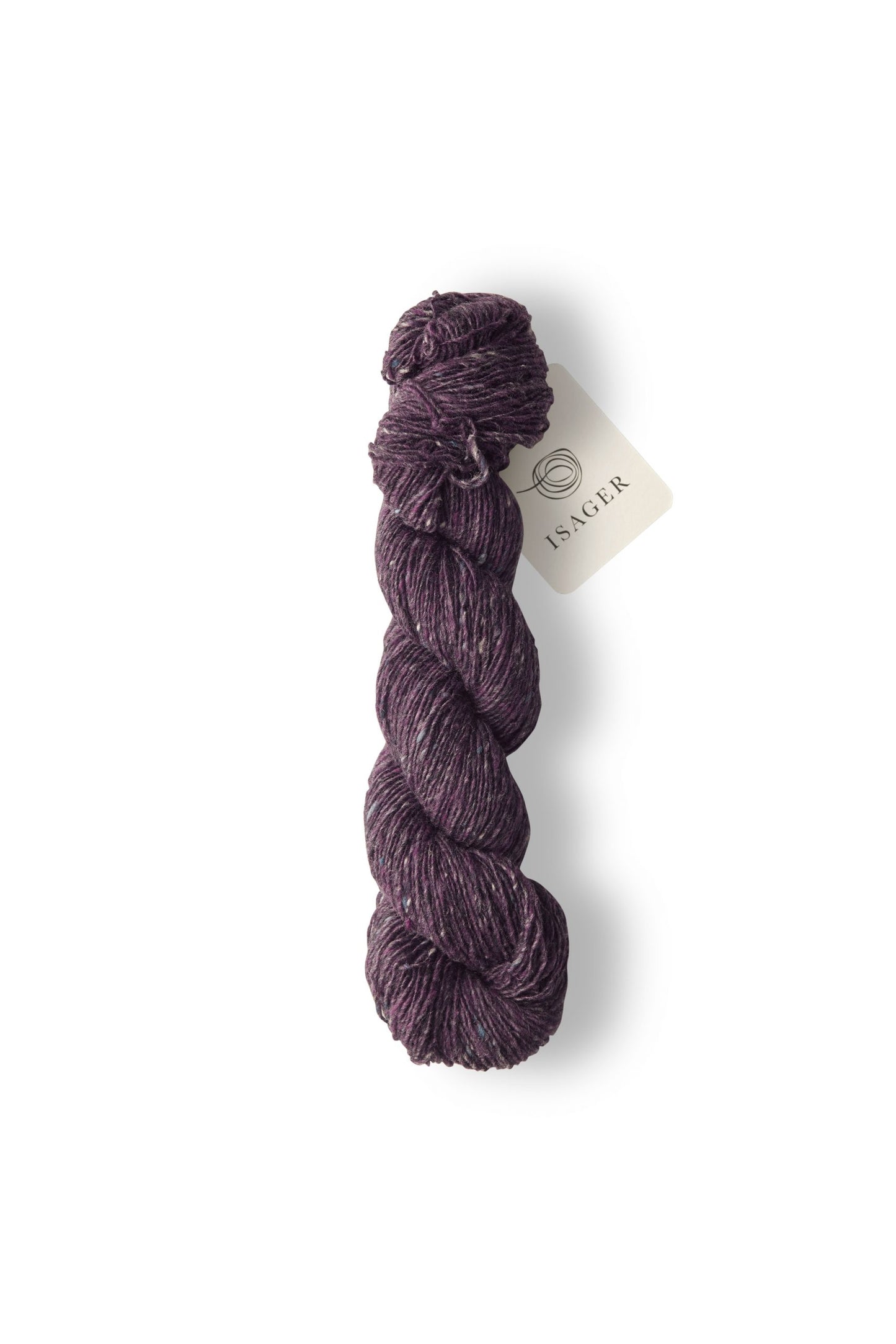 Isager Yarn Tweed - color Purple - Hillsborough Yarn Shop - Hillsborough, NC, USA