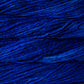 Close up on cobalt blue skein of Malabrigo Rasta yarn. 