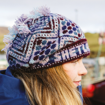 Shetland Wool Week Hat Kit: Birsie Beanny Kits Jamieson's Hillsborough Yarn Shop
