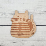 Cat-rinkles Cat Collection - "Cats Per Inch" Yarn Gauge Tool Accessories Katrinkles Hillsborough Yarn Shop