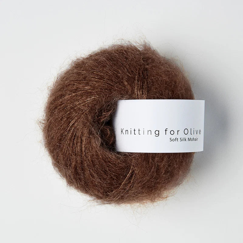 Soft Silk Mohair Lace Knitting for Olive Hillsborough Yarn Shop