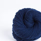 Skein of navy blue Brooklyn Tweed Arbor yarn in color Fleet - Hillsborough Yarn Shop - Hillsborough, NC, USA