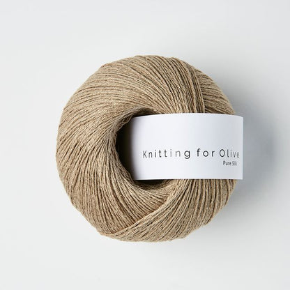 Pure Silk Fingering Knitting for Olive Hillsborough Yarn Shop