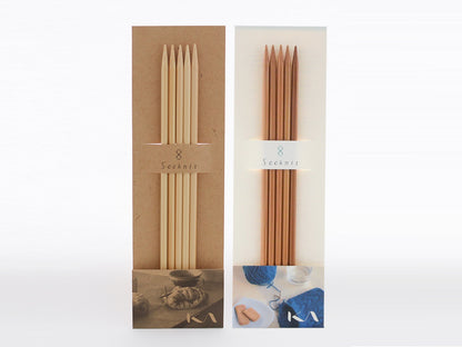 Shirotake Bamboo Double Pointed Needles - 4"