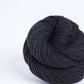 Skein of charcoal gray Brooklyn Tweed Arbor yarn in color Porter - Hillsborough Yarn Shop - Hillsborough, NC, USA