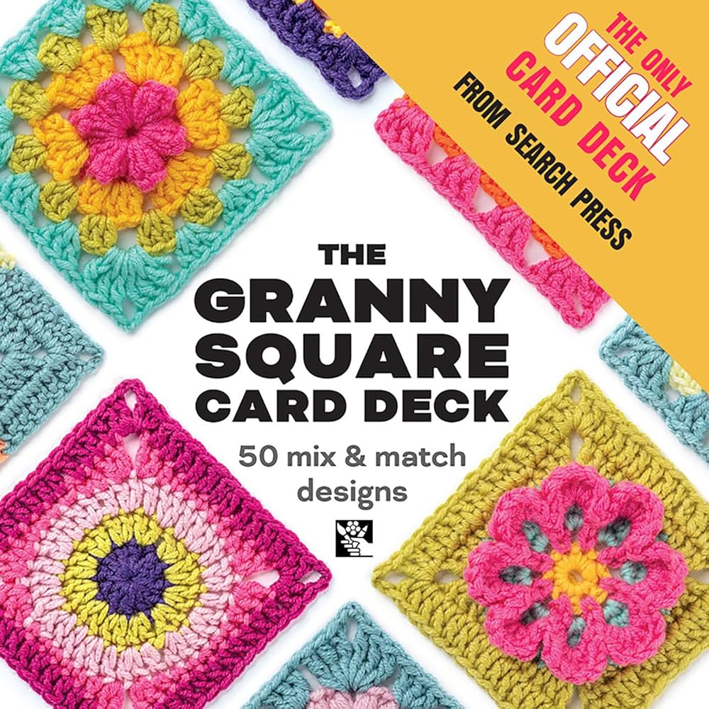 The Granny Square Card Deck Books Search Press Hillsborough Yarn Shop