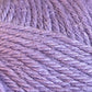 Close up on a lavender ball of Plymouth Baby Alpaca DK yarn.