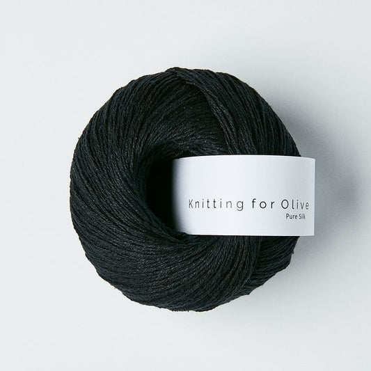 Pure Silk Fingering Knitting for Olive Hillsborough Yarn Shop