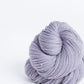 Skein of purplish gray Brooklyn Tweed Arbor yarn in color Morandi - Hillsborough Yarn Shop - Hillsborough, NC, USA 