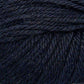 Close up on a navy ball of Plymouth Baby Alpaca DK yarn.