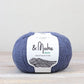 Denim blue ball of Fibre Co. & Make Aran yarn. 