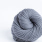 Skein of slate gray Brooklyn Tweed Arbor yarn in color Heron - Hillsborough Yarn Shop - Hillsborough, NC, USA