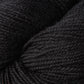 Close up on black skein of Berroco Ultra Alpaca yarn.