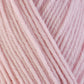 Close up on light pink ball of Berroco Ultra Wool yarn.